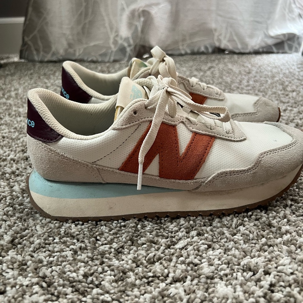 New Balance 237. Worn 3 times. SUPER comfortable!